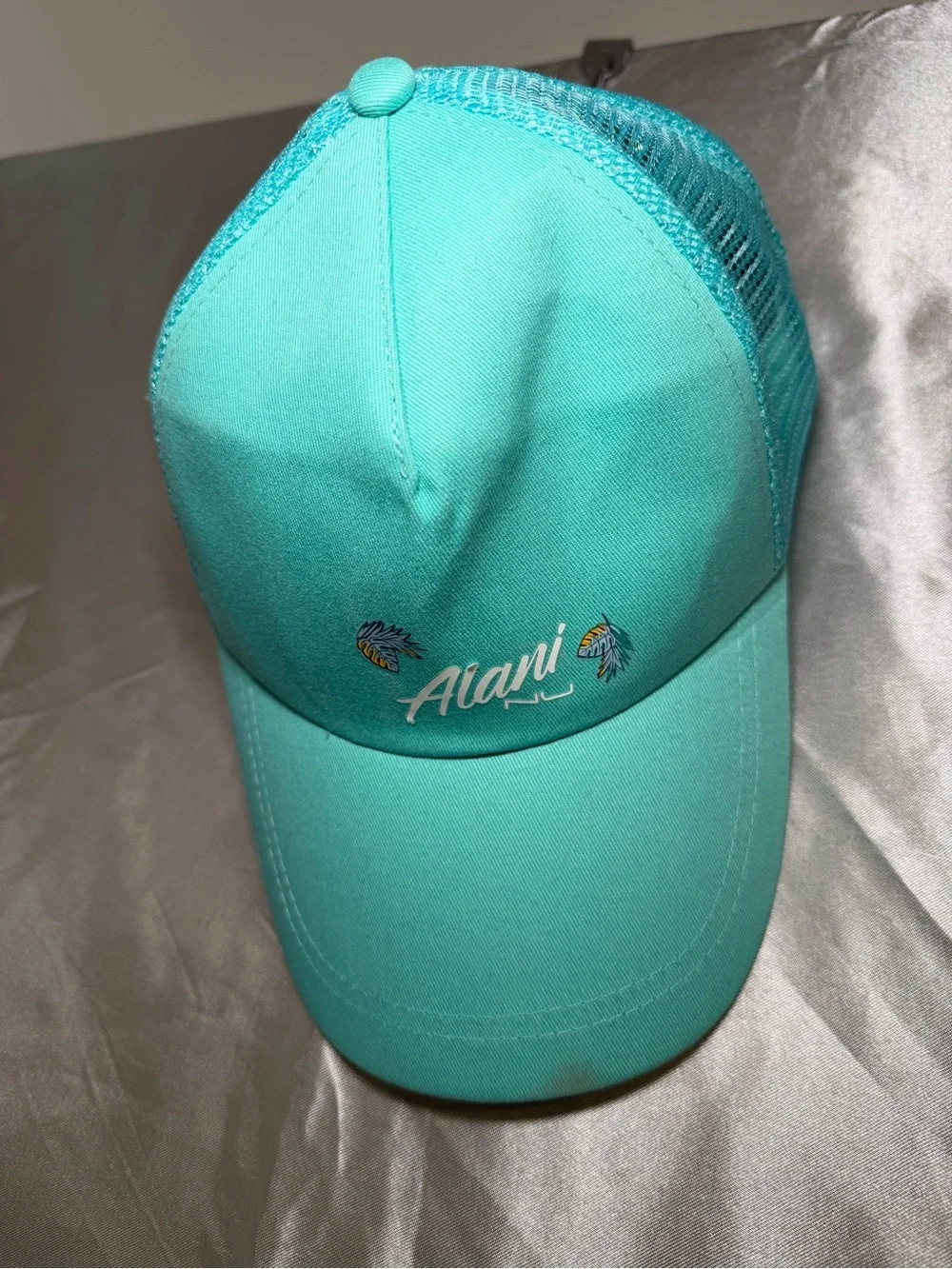 Alani Teal Trucker Cap - Women